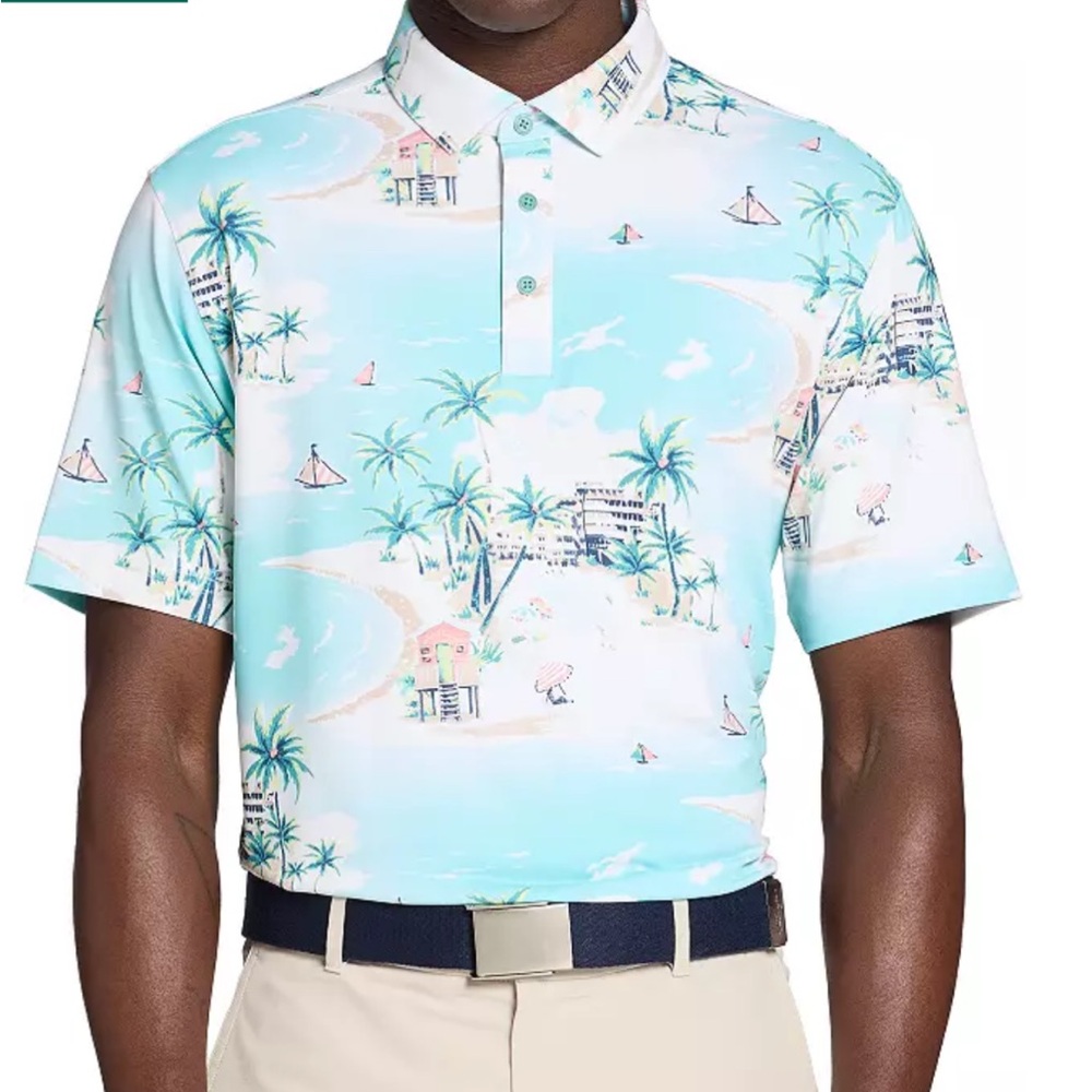 Walter Hagen Men’s Performance Golf Polo | 3XL | UPF 50+ | Dri-Logic